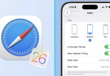 iOS 26 Safari