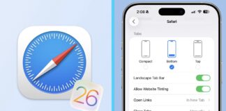 iOS 26 Safari