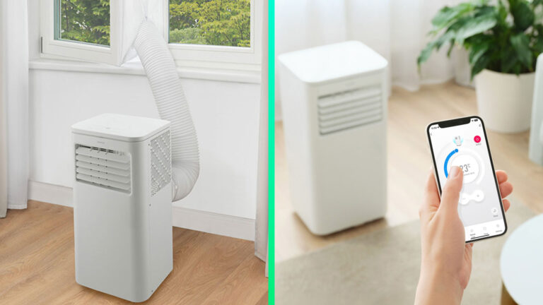 Zbavte sa horúčavy s touto mobilnou klímou. Je lacná a dá sa ovládať mobilom