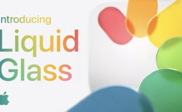 Liquid Glass dizajn