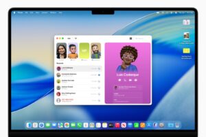 macOS 26 Tahoe aplikácia Telefón
