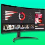 34″ zaoblený monitor LG so 100 Hz kúpite v zľave za extrémne výhodnú cenu LG monitor