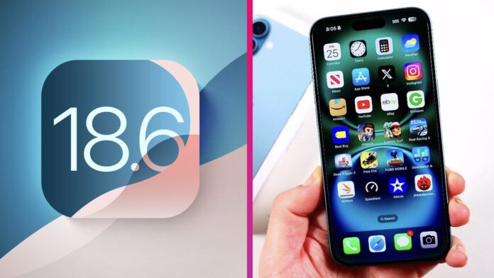 Aktualizácia iOS 18.6