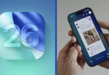 iOS 26 snímky obrazovky