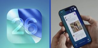 iOS 26 snímky obrazovky