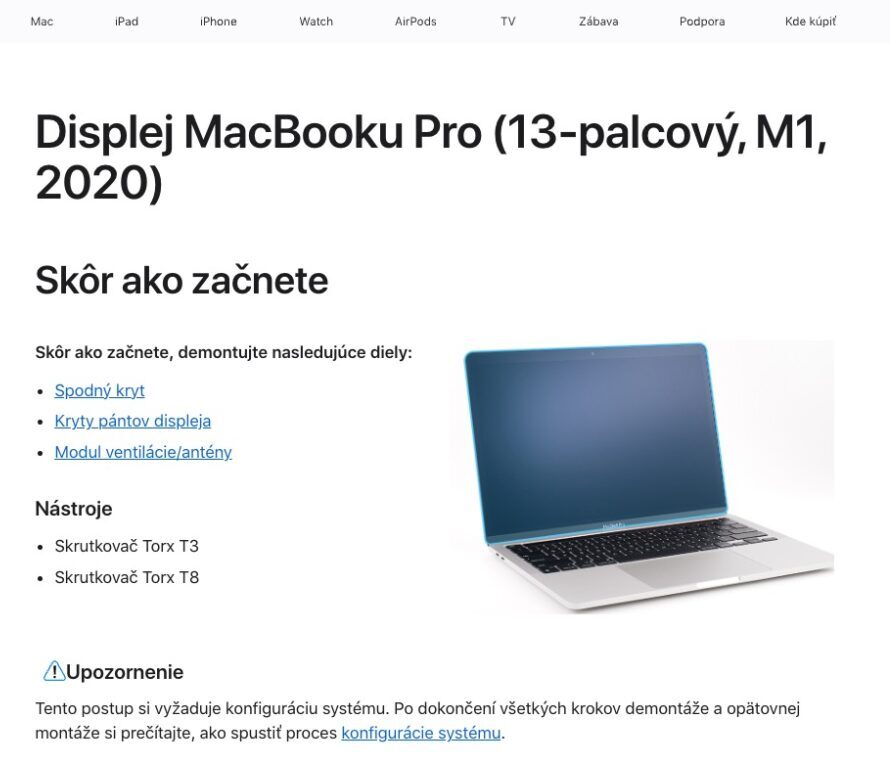 Apple servis