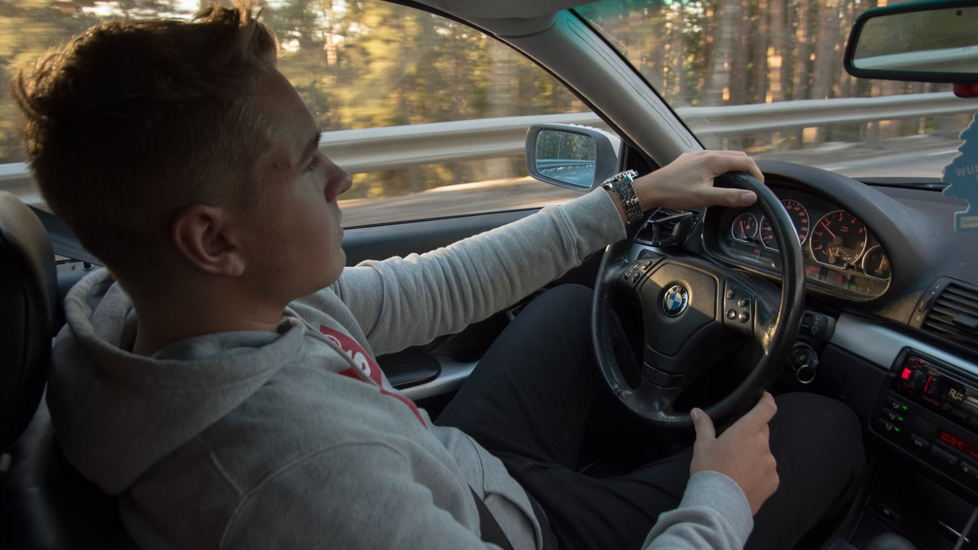 šofér bmw sám