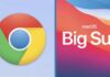 Google Chrome macOS Big Sur