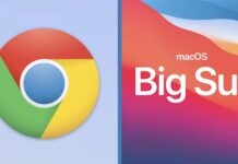 Google Chrome macOS Big Sur
