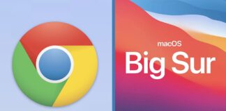 Google Chrome macOS Big Sur