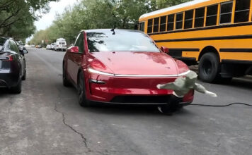 Tesla Model Y zlyhanie