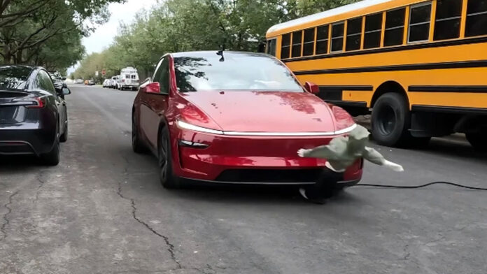 Tesla Model Y zlyhanie