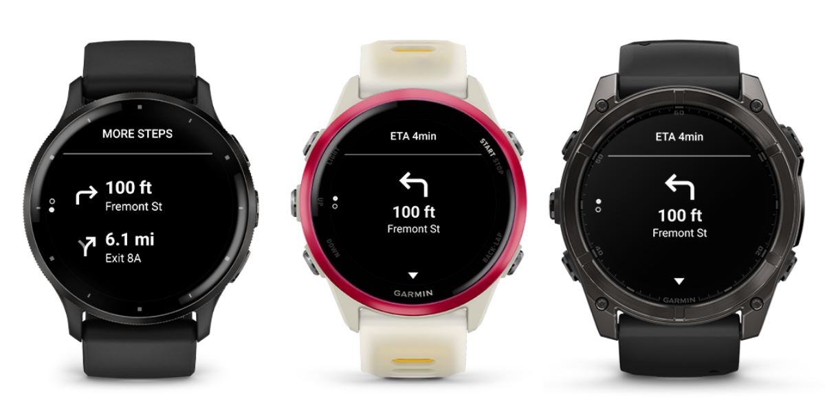 Garmin Google Mapy