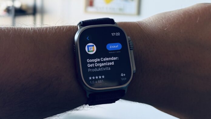 Google Kalendár pre Apple Watch