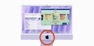 iMac s logom Apple