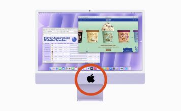 iMac s logom Apple