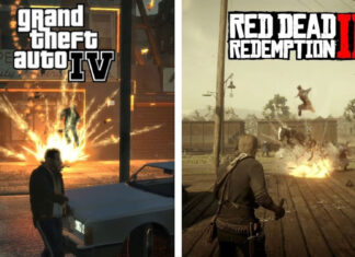 GTA IV a RDR II