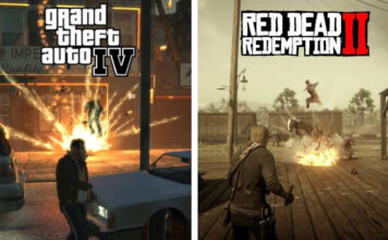 GTA IV a RDR II
