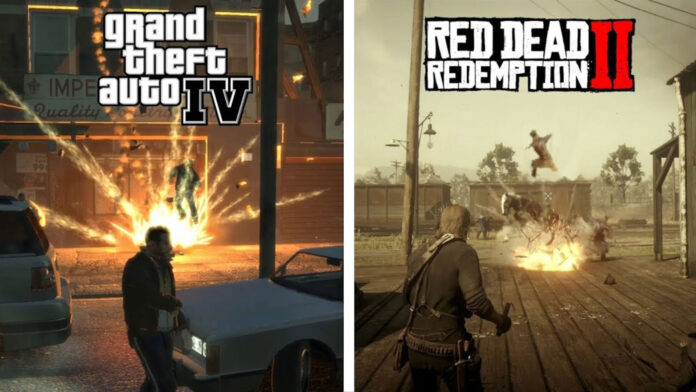 GTA IV a RDR II
