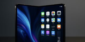 iPhone so skladacím displejom