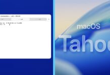 macOS 26 Tahoe taby