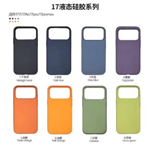 iPhone 17 Liquid Silicone puzdro