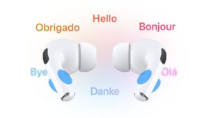 AirPods Pro živý preklad