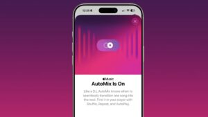 Automix pre Apple Music v iOS 26