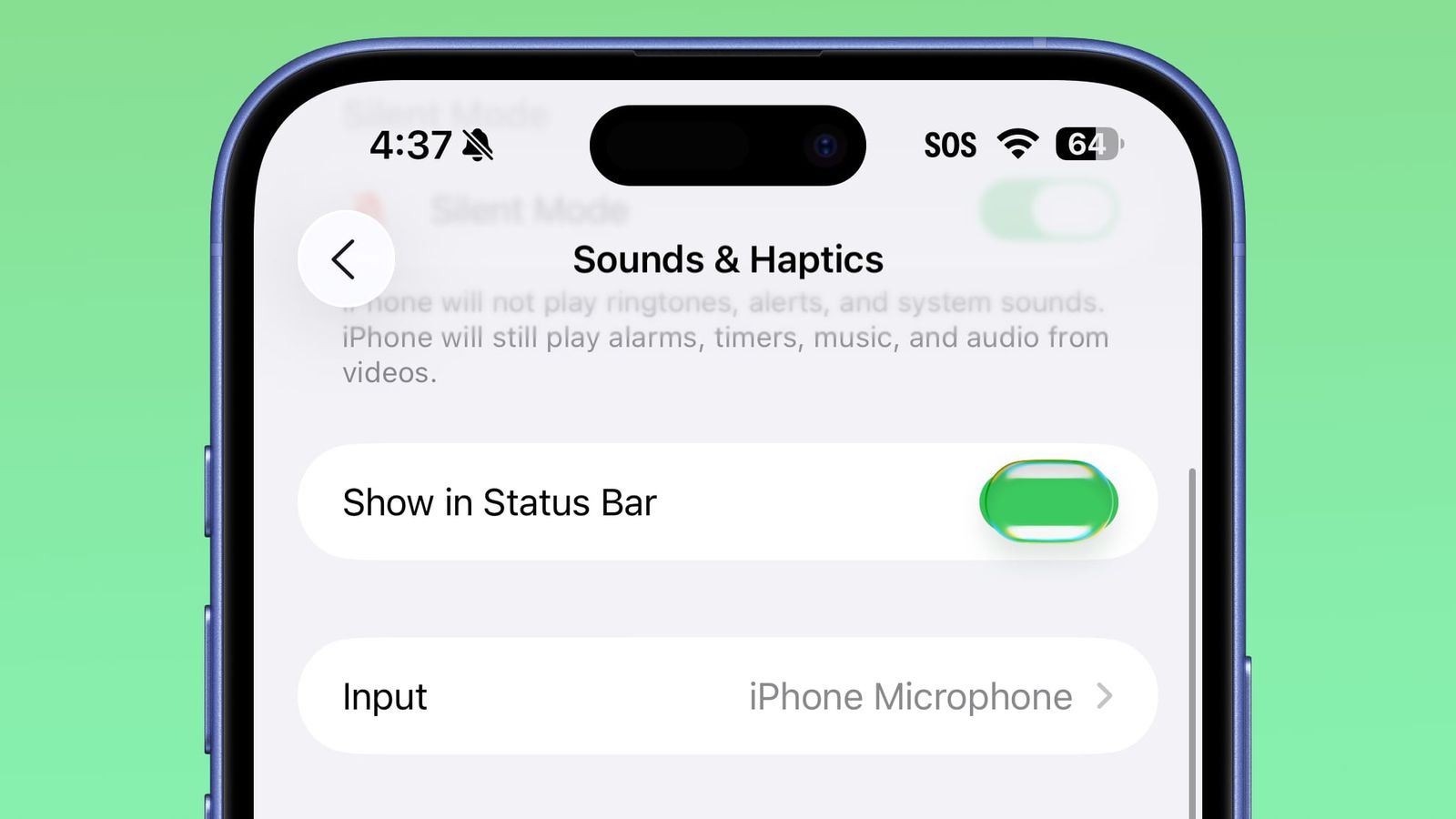 iOS 26 liquid glass
