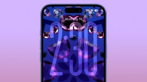 Hodiny Liquid Glass v iOS 26