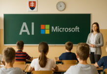 Microsoft školstvo slovensko škola žiaci