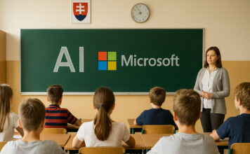 Microsoft školstvo slovensko škola žiaci
