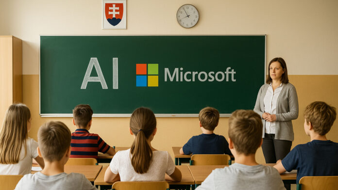 Microsoft školstvo slovensko škola žiaci