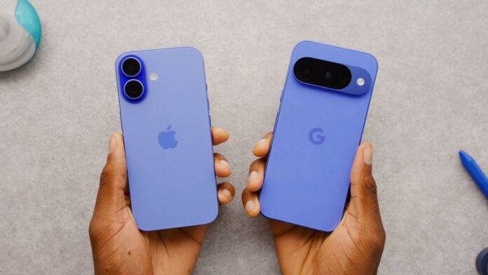 Google Pixel 10 vs iPhone 16