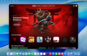 Aplikácia Games pre macOS Tahoe