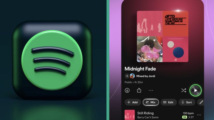 Spotify DJ funkcia