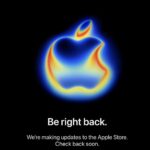 Vypnutý Apple Store