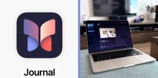 macOS Tahoe aplikácia Denník