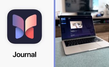 macOS Tahoe aplikácia Denník