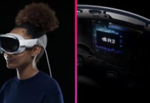 Apple Vision s čipom R2