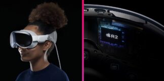 Apple Vision s čipom R2