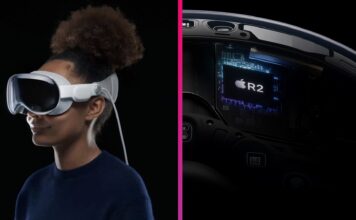 Apple Vision s čipom R2
