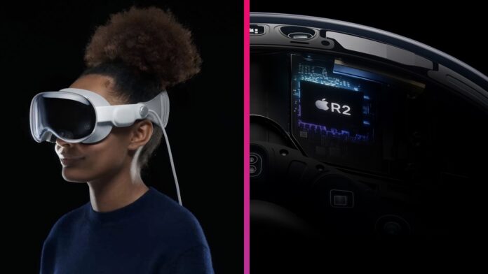Apple Vision s čipom R2