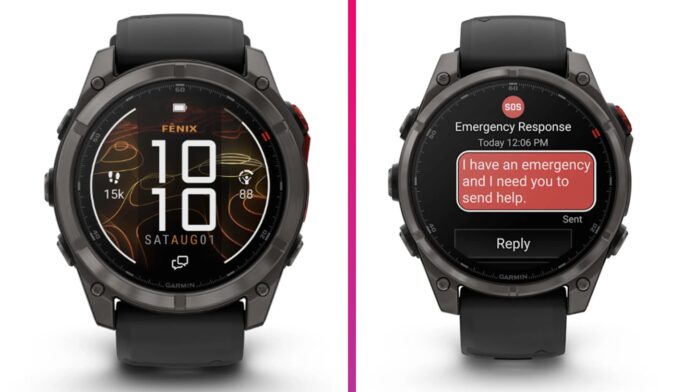 Garmin Fenix 8 Pro so satelitným pripojením Garmin Fenix 8 Pro so satelitným pripojením