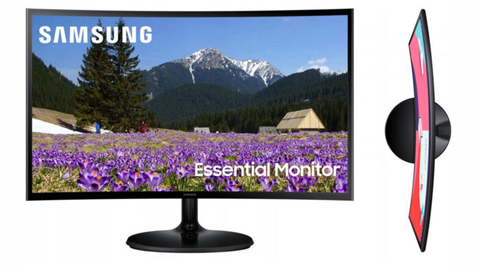 Samsung zaoblený monitor
