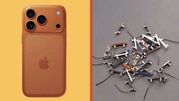 iPhone 17 Pro v oranžovej farbe