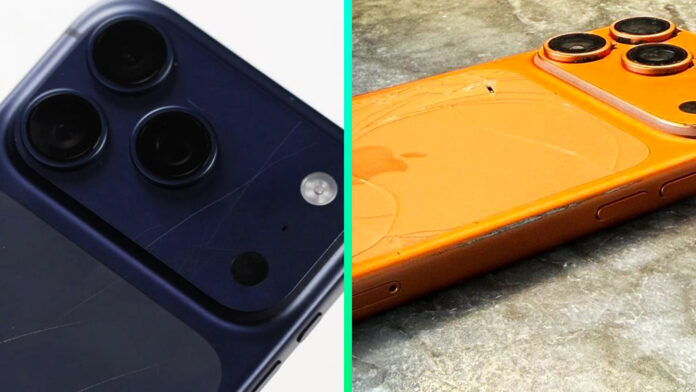 iPhone 17 Pro Max škrabance