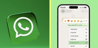 WhatsApp pripomenutie správy