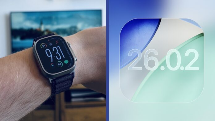 Aktualizácia watchOS 26.0.2