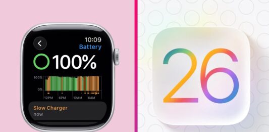 watchOS 26 upozornenie na slabé nabíjanie